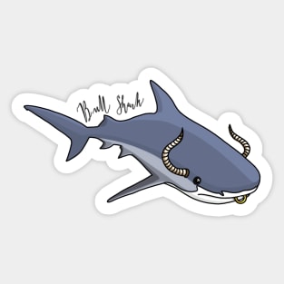 Bull Shark Sticker